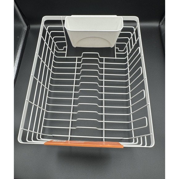 Bed Bath & Beyond Other - Large Flat Wire Dish Rack By Bed Bath & Beyond Squared Away 16.1x12.5x5.4 Inches